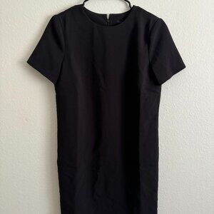 NWT Ann Taylor Tee Dress Black Small